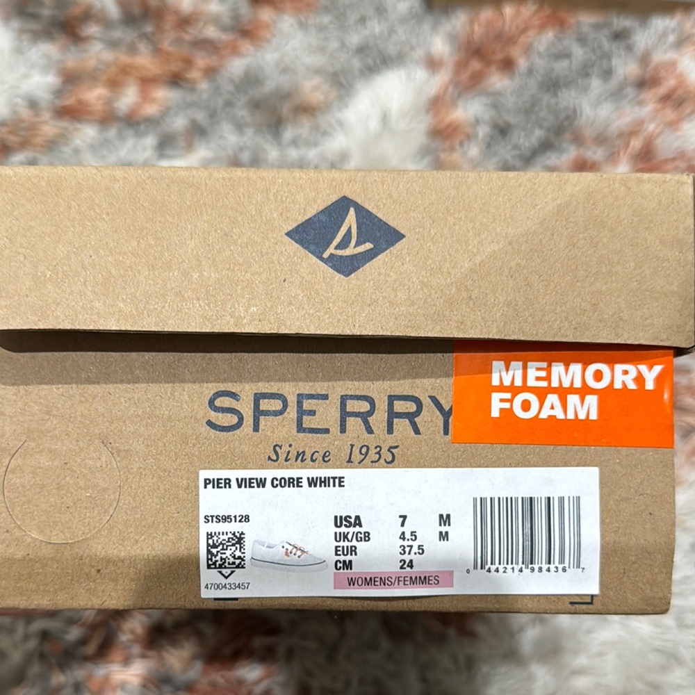 Sperry Pier View Core White Sneakers